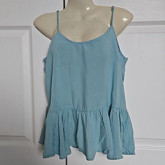 Old Navy Women's Spaghetti Summer Top Size Small Sky Blue - Picture 2 of 16